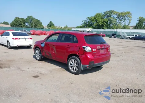 2014 Mitsubishi Outlander Sport Es z USA, uszkodzony, nr VIN 4A4AP3AU5EE010822